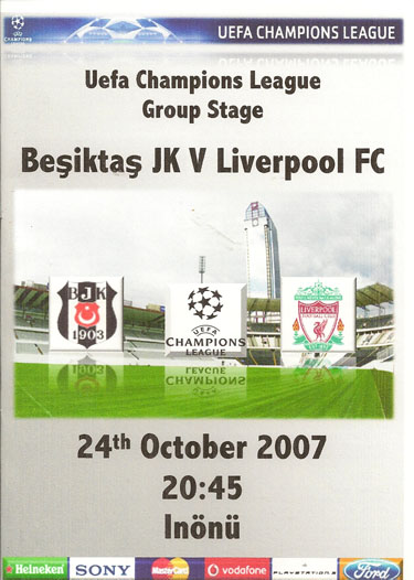 Besiktas JK v Liverpool FC